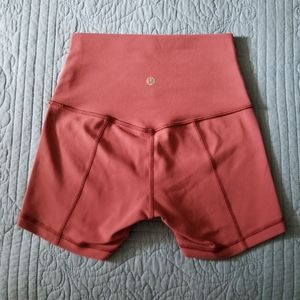 LULULEMON Misty Merlot Align Shorts 4" Sz 2